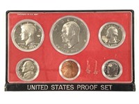 1976 Boxed Proof Set, 6 US Coins