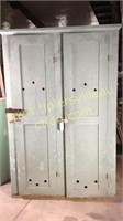 Antique southern railroad conductor’s closet in