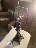 Cast iron lamp