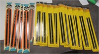 15 New Double Packs of 10" & 12" hacksaw Blades
