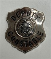 STERLING SILVER DEPUTY BADGE