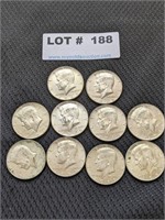10-1966 Kennedy Silver/Clad Half Dollars