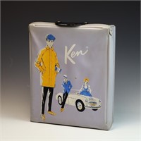 Vintage 1962 Ken Doll Lavender Ponytail Case