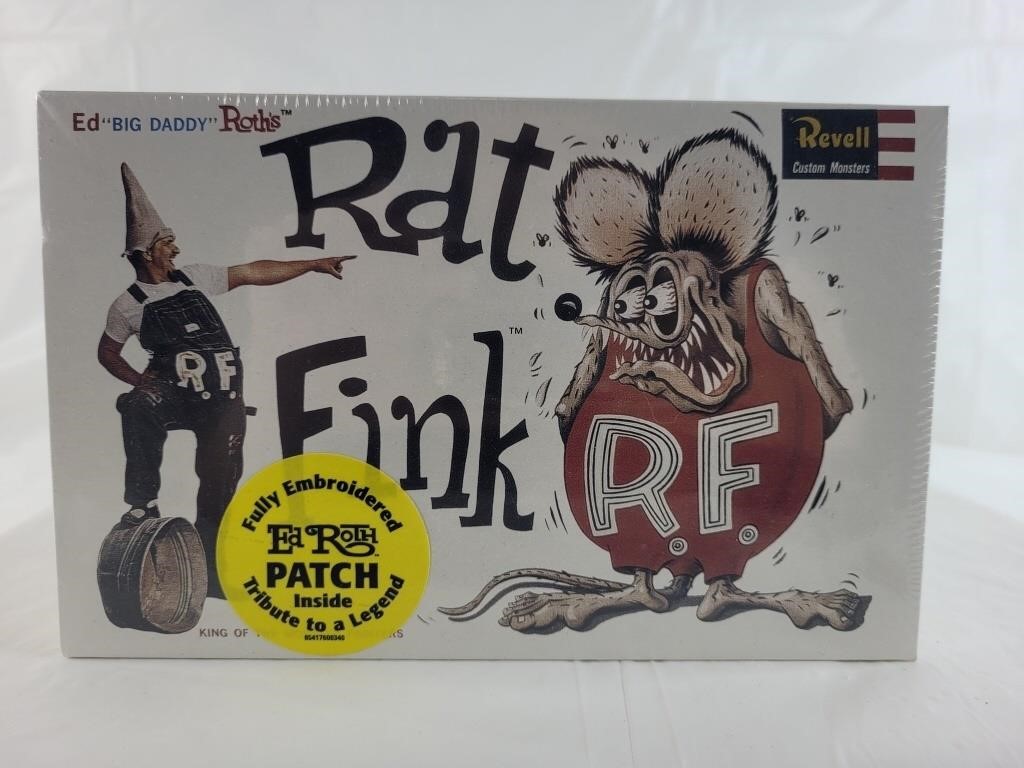 Sealed Revell NIB Ed "Big Daddy" Roth's Rat Fink