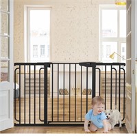 Extra Wide Baby Gate for Stairs & Doorways,