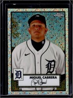 Miguel Cabrera Rose Gold /75 2021 Topps Chrome