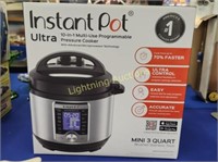 NEW INSTANT POT ULTRA PRESSURE COOKER