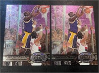 Lot of 2 1997 Shaquille O’Neal NBA cards
