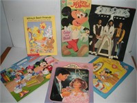 Disney Coloring Books and Paper Dolls