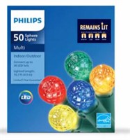 Philips LED Multi Color Sphere Remains Lit Indoor