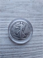 1942 Walking Liberty Silver Half Dollar