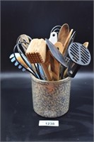 Pottery and Kitchen Utencils