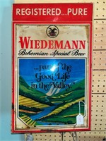G-Wiedeman Beer Sign Cover Only