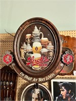 G-Vintage Stroh's Beer Lighted Sign