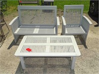 Wooden Patio Set