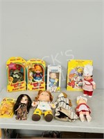 collectable dolls - some original boxes