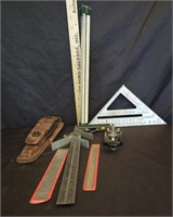 Pliers, Knife, Rulers & Morse Code Sending Unit