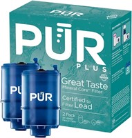 PUR PLUS Faucet Mount Replacement Filter 2-Pack