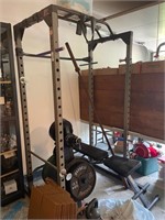 Weight Bench Set w/ Weights & Extra Workout Gear