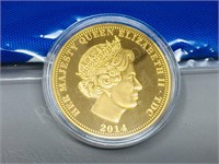 U.K- 2014  gilded  Coronation crown