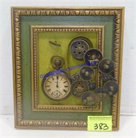 Three Dimensional Clock Collage (8 x 7)