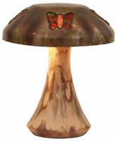 Rare Fred Robertson  Flambe Pottery Table Lamp