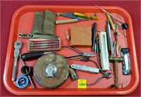 Tray Lot of Assorted Watch Making Tools
