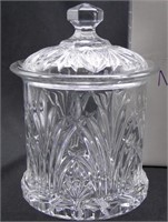 MARQUIS by Waterford Crystal Vale Biscuit Barrel