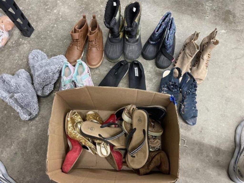Box of Shoes & Boots