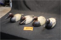 4 - Vintage Red Head/Canvasback Decoys