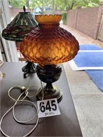 Vintage Brass Lamp(Garage)