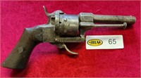 Six Shot Pinfire Revolver