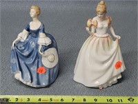 Royal Doulton Gift of Love & Hilary Figurines
