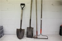 Shovels Rake Ho Tools