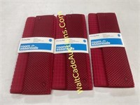 Drying Mat - 15x20” Room Essentials Red
Lot of 3