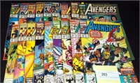 Approx 20 Vintage Avenger Marvel Comic Books Lot