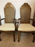 Lot Of Two Vintage Stanley Captain's Chairs
