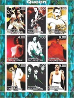 Queen Commemorative Stamp Sheet