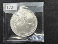 (1) 2005 Silver Eagle unc.