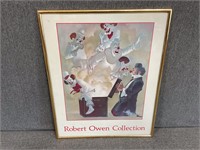 Robert Owen Clown Print