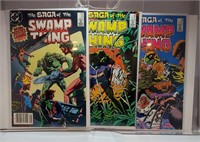 Comics - Swamp Thing #22, #23 & #24 - High Grades