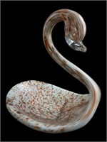 MCM Art Glass Swan