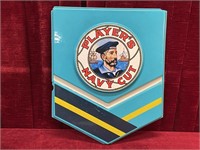 Orig Players Navy Cut Sign - 14" x 17"