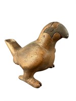 A Pre Columbian Style Parrot Signed Mexico 74