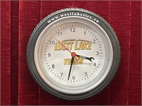 West Lake Tires 10.25" Quartz Clock - Works