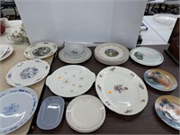 Vintage Nippon plates and other vintage plates