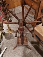 Antique wooden yarn winder