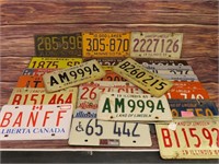 Large Lot of License Plates