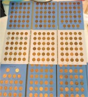 Lincoln cent set 1909-92, missing 09-SVDB