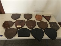Wooden Plaque Shields